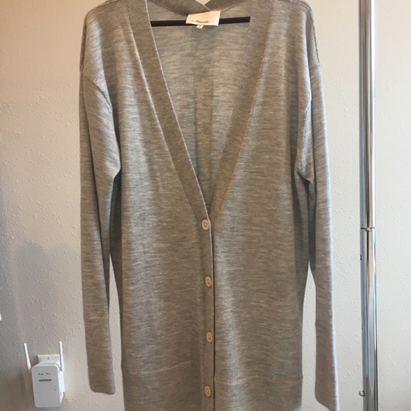 Cashmere blend ‘boyfriend’ cardigan - Picture 4 of 7